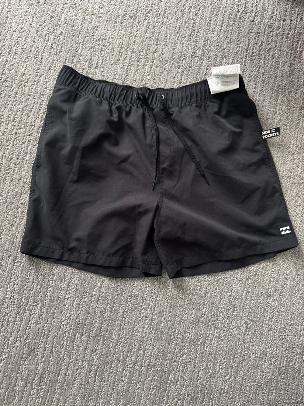 Billabong Men's Black Hybrid Swim Shorts